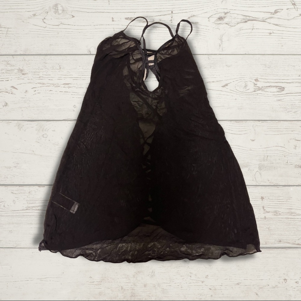 Black lingerie